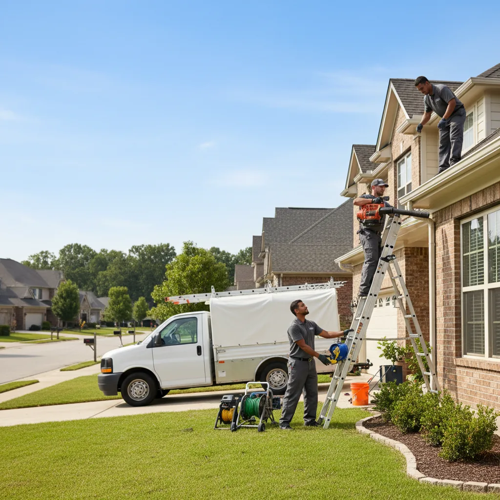 Home Gutter Service in Lizella, GA near me